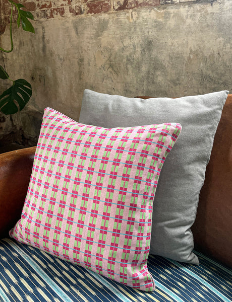 Tart Cushion, Pink