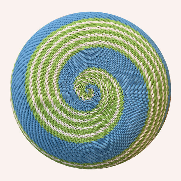 Ring Ring Bowl, Blue/Green