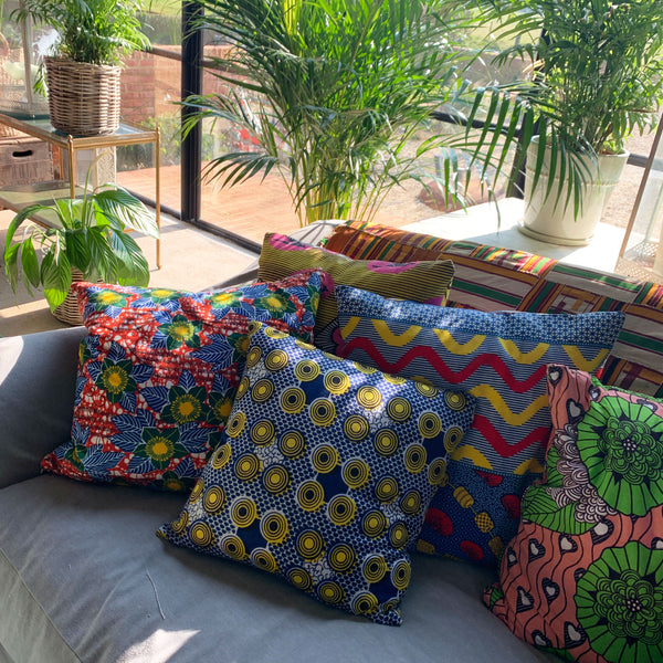 Ankara Circles Cushion