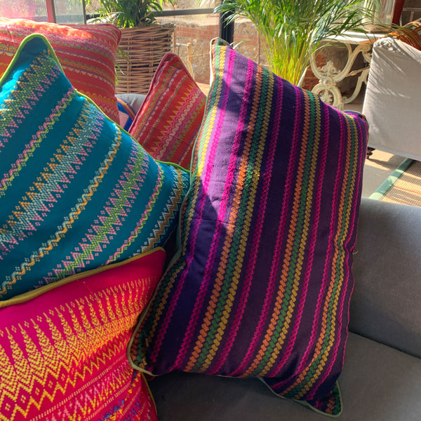 Acheik Turquoise Cushion