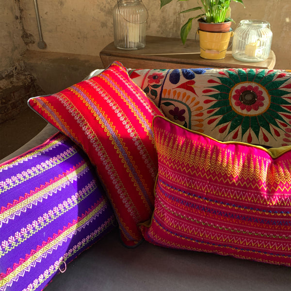 Acheik Purple Cushion