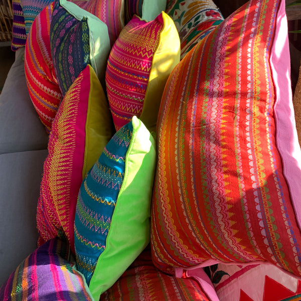 Acheik Turquoise Cushion