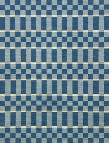 Natte Fabric, Blue