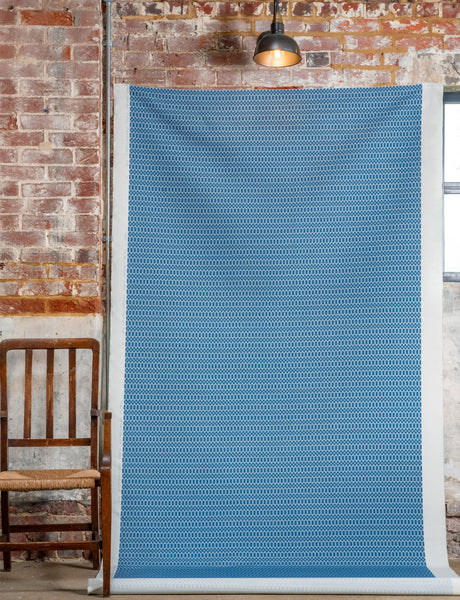 Natte Fabric, Blue