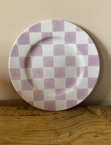 Checkmate Plate, Lilac