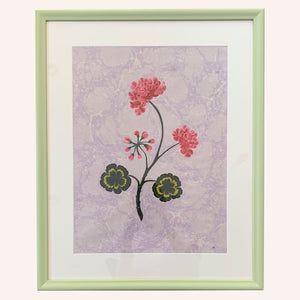 Hydrangea ii Ebru Marbling