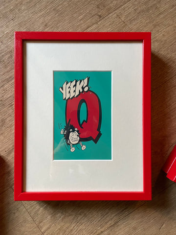 Beano Alphabet, Q