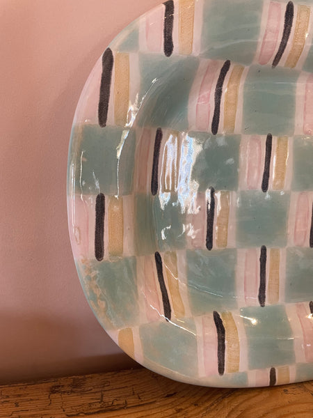 SAMPLE - Kente Platter