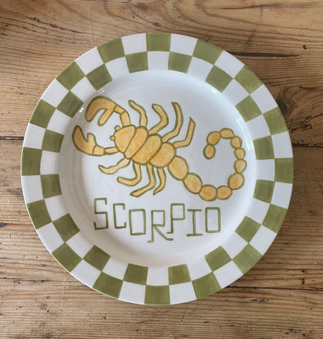 Zodiac Plate - Scorpio